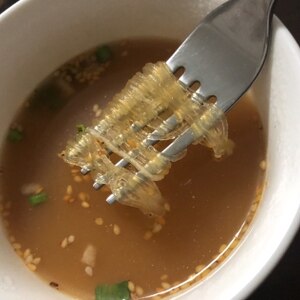 キムチ春雨スープ